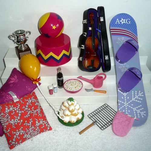Lot american girl accessories - lot,